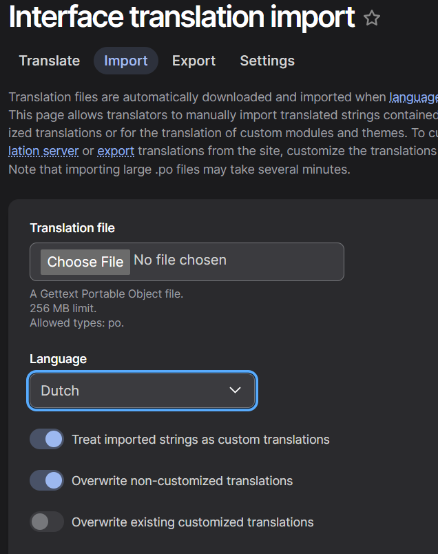 Dutch translate