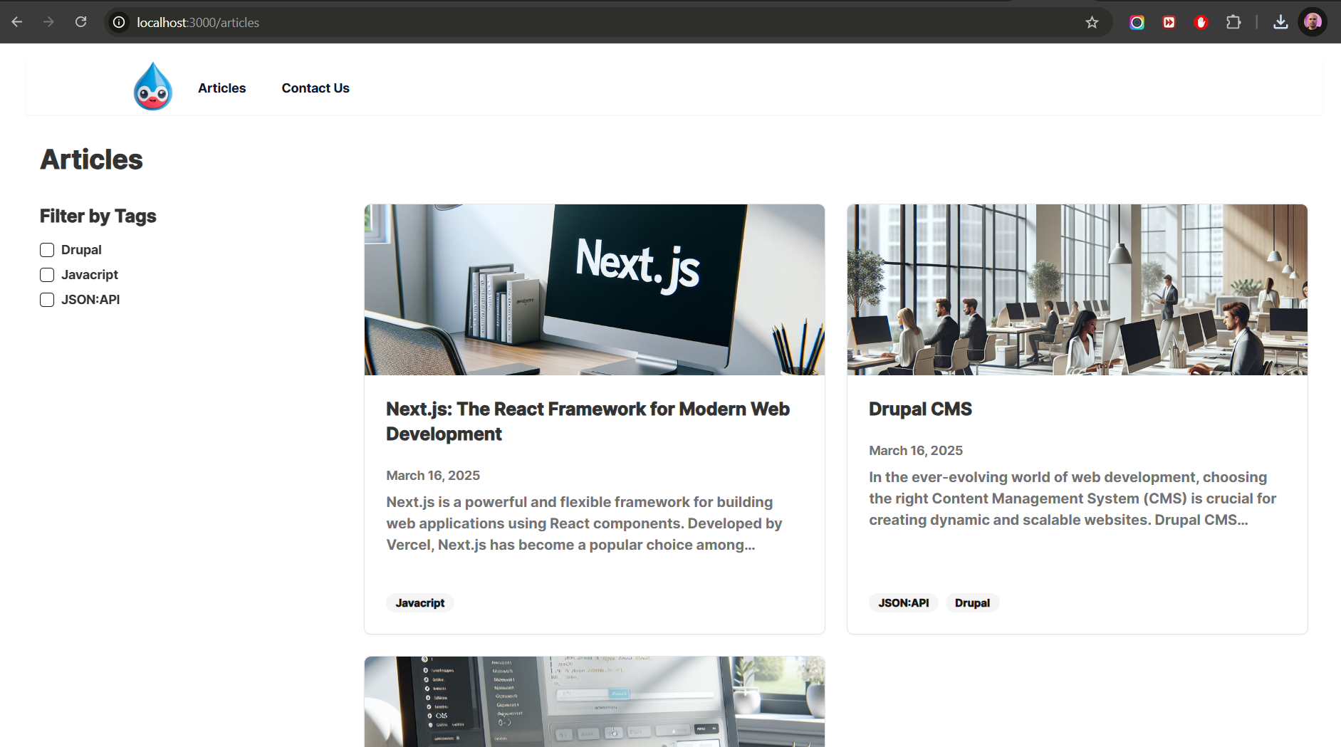 next.js articles
