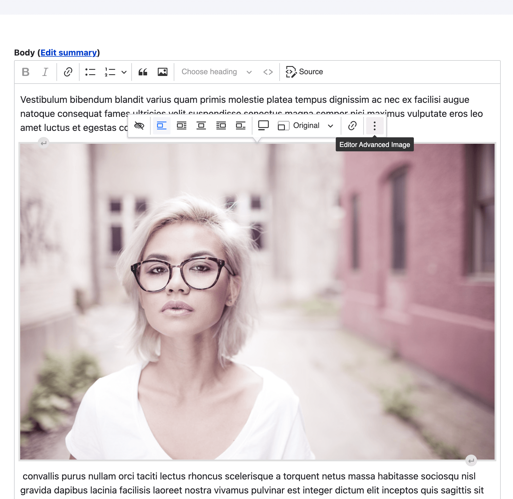 Ckeditor 5 image