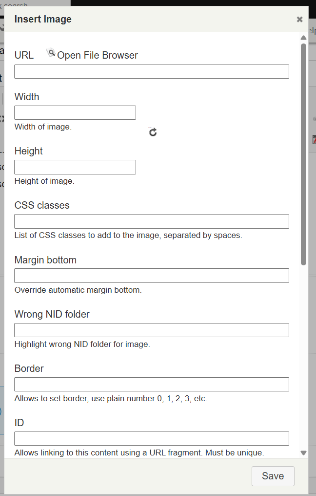 CKEditor image