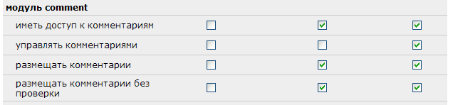 Drupal comments access permissions