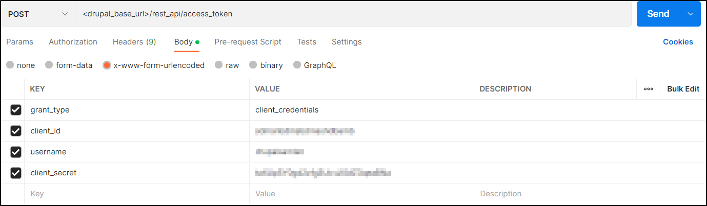 Réponse API