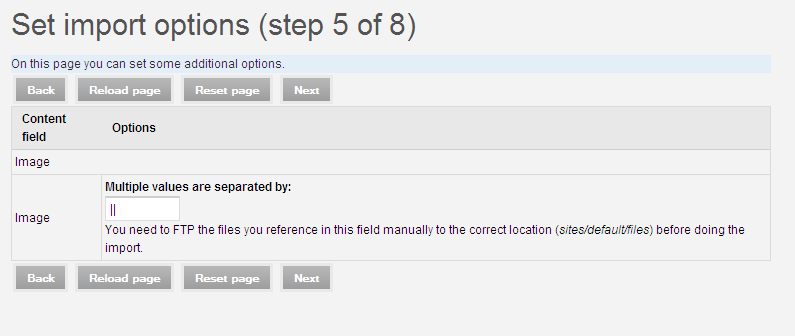 Drupal Ubercart Import CSV 第五页