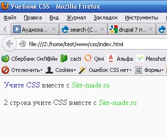 HTML CSS